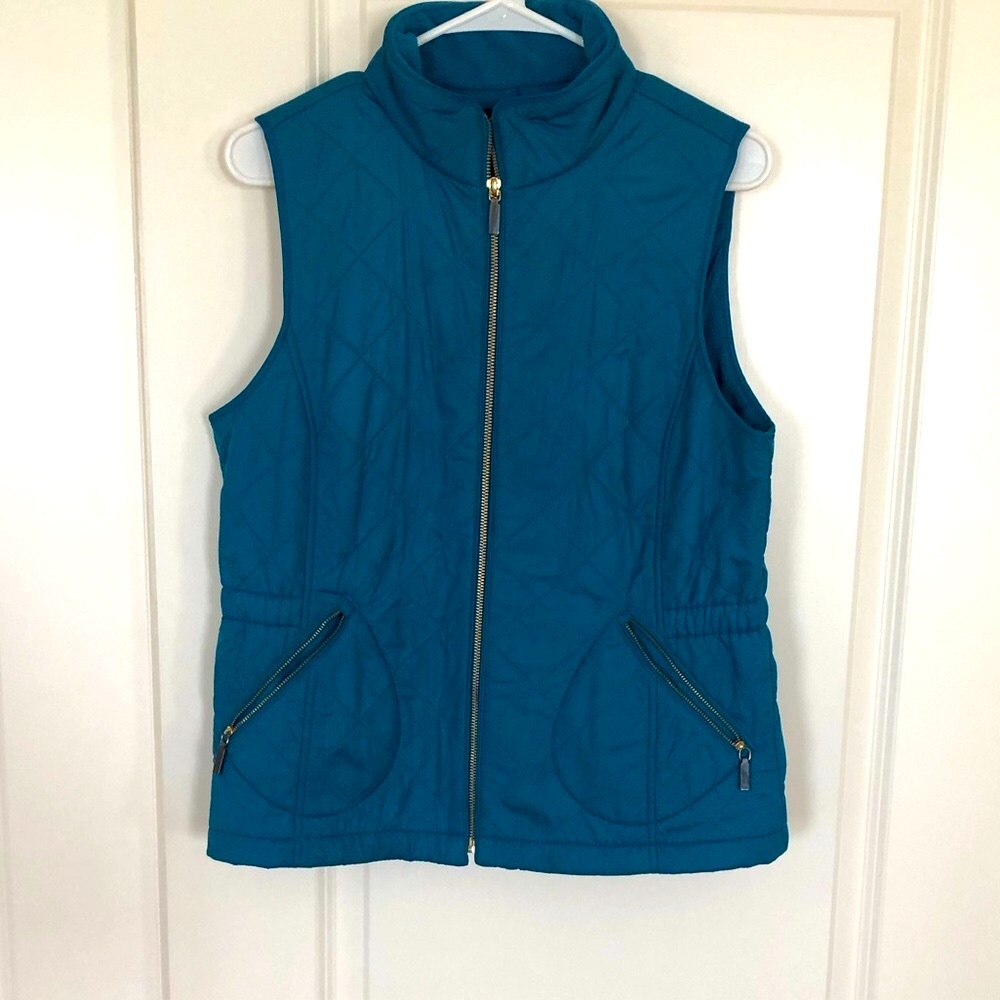 Talbots quilted vest